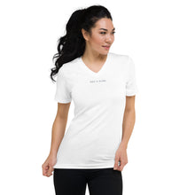 HOPE IS RISING - Embroidered Unisex Short Sleeve V-Neck T-Shirt