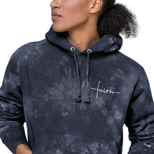 Faith - Unisex Champion tie-dye hoodie