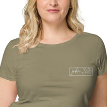 Women’s organic t-shirt Embroidered